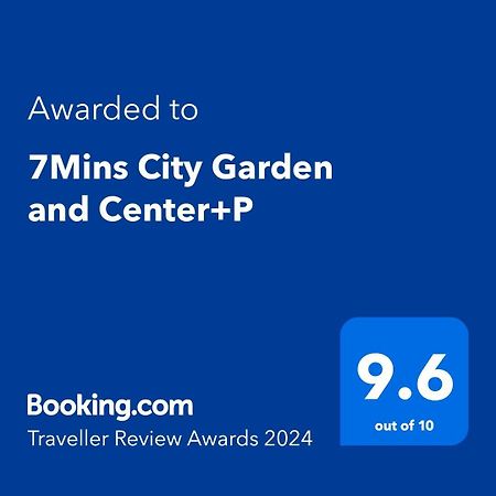 7Mins City Garden And Center+P Plovdiv Esterno foto