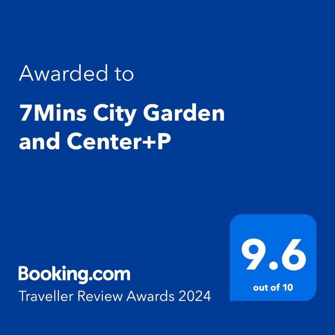 7Mins City Garden And Center+P Plovdiv Esterno foto